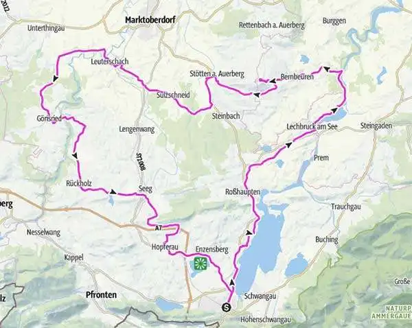 auerberg wertach runde rennrad tour auerberg wertach runde rennrad tour